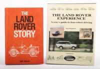LAND ROVER: Two hardcover books related to Land Rover