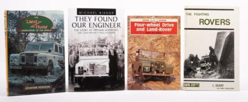 LAND ROVER: Four books related to Land Rover