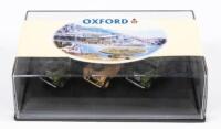 OXFORD DIECAST: An Oxford Diecast 1:76 scale triple Land Rover set in original packaging - 2