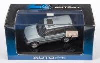 AUTOART: An Autoart&nbsp;1:43 scale 1995 Range Rover 4.6 HSE finished in silver paintwork, in box