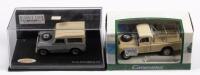 SERIES III: Two 1:43 scale Land Rover Series III models in original boxes