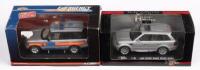 RANGE ROVER: Two 1:43 scale Range Rover models in original&nbsp;boxes