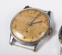 ASSORTED WATCHES: A group of five watches, including a c1970s Seiko 7005-8062 38mm watch, Bulova G689517, Cordura 17 Jewell Sea-Gull, a Baume & Mercier Geneve and a Caravelle&nbsp;automatic&nbsp; - 2