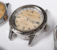 ASSORTED WATCHES: A group of five watches, including a c1970s Seiko 7005-8062 38mm watch, Bulova G689517, Cordura 17 Jewell Sea-Gull, a Baume & Mercier Geneve and a Caravelle&nbsp;automatic&nbsp; - 3
