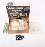 MONOGRAM: A 1:24 scale Monogram model kit in box featuring a safari Land Rover No.2279, all parts sealed