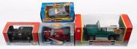 MODELS: A group of four Land Rover models in original boxes