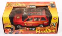 BBURAGO: A 1:25 scale Bburago&nbsp;Range Rover Fire Men model in original box