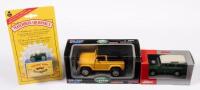 MODELS: A group of three models&nbsp;of varying scales in original packaging
