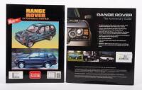 RANGE ROVER: Two books including softcover 'Range Rover 4x4 Performance Portfolio 1995-2001' book and a Hardcover&nbsp;'Range Rover - The Anniversary Guide' book - 2