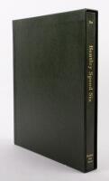 BENTLEY SPEED SIX: A very rare and unique copy of 'Bentley Speed Six' by Clare Hay, limited edition of 182 copies, numbered number 35, signed by the author, published 2008, presented in green leather-bound covering with green lettering in slipcase, 245 pa