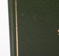 BENTLEY SPEED SIX: A very rare and unique copy of 'Bentley Speed Six' by Clare Hay, limited edition of 182 copies, numbered number 35, signed by the author, published 2008, presented in green leather-bound covering with green lettering in slipcase, 245 pa - 3