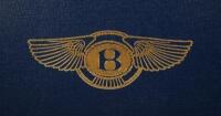 BENTLEY EIGHT LITRE: A very rare and unique copy of 'Bentley Eight Litre' by Clare Hay, limited edition of 200 copies, numbered number 56, signed by the author, published 2011, presented in blue leather-bound covering with green lettering in slipcase, 265 - 4