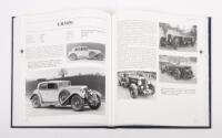 BENTLEY EIGHT LITRE: A very rare and unique copy of 'Bentley Eight Litre' by Clare Hay, limited edition of 200 copies, numbered number 56, signed by the author, published 2011, presented in blue leather-bound covering with green lettering in slipcase, 265 - 15