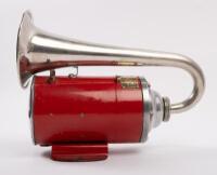 S.A.N.O.R: An extremely rare 1930s S.A.N.O.R Imperior&nbsp;Type R 12V horn, made in France, 22cm high, 28cm long - 2