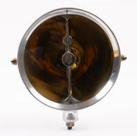MARCHAL: A fine Marchal headlamp, with amber lens, overall diameter 20cm, lens diameter 17.5cm, with mounting bolt