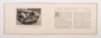 BENTLEY MK VI: A circa late 1940s very rare and fine Bentley Mark VI sales brochure 'Abridged Particulars of Bentley (Mark VI) - Four and a Quarter Litre Silent Sports Car', - 2
