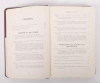 ROLLS ROYCE: An original handbook of the '20-25 HP. Rolls Royce Car' with Instruction for running and maintenance, handbook number 'XV'. Stamped to inner page 'Rippon Bros. Coachmakers Limited, Hudderfield, Bradford & Leeds - 2