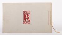 ROLLS ROYCE: A high quality 1965 reprint of 'The All British 40-50 H.P. Six Cylinder Rolls Royce' sales brochure. 47 pages.&nbsp; - 3