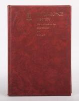 SILVER SHADOW: A superb condition 1970 handbook for the Silver Shadow and Bentley T (from Car Serial Number SRX 9001),&nbsp;hardbound in red leather with gold lettering, 180 pages
