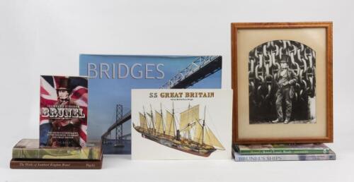BRUNEL: A collection of books and single picture detailing the works of Isambard Kingdom Brunel