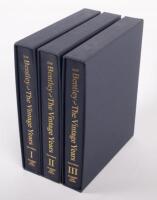 BENTLEY: 'Bentley - The Vintage Years - Volumes One, Two & Three' by Clare Hay,&nbsp;all hardbound and have individual slipcases&nbsp;for each volume, published 2015