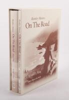 BENTLEY: 'Bentley Motors - On the Road' by Bernard L. King, a two volume hardcover set in slipcase, volume one has signature from the author and covers Notes & Indices and volume two covers Magazines, published 2003, 558 pages