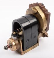 MAGNETO: A Simms-Bosch Magneto Type DR6 No. 180388 with drive cog, 19cm high, 12cm wide, untested - 5