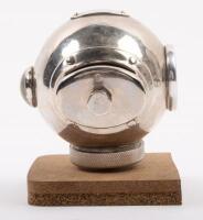 BROLT: A fine and rare Brolt 'divers helmet' side lamp, lens diameter 6cm, 8cm high, 8cm wide overall - 4