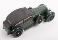 BENTLEY SPEED SIX: A fine and detailed Minichamps&nbsp;1:18 scale Bentley 6.5 Litre Speed Six in British Racing Green presented in special Bentley display box with vehicle information and outer perspex protective cover - 2