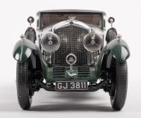 BENTLEY SPEED SIX: A fine and detailed Minichamps&nbsp;1:18 scale Bentley 6.5 Litre Speed Six in British Racing Green presented in special Bentley display box with vehicle information and outer perspex protective cover - 3