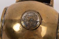 SMITHS: An early Smiths of London divers helmet&nbsp;lamp light, 7cm high, 7cm wide, largest lens diameter 4cm - 2