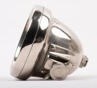 LUCAS: A fine pair of Lucas 'King of the Road' No. G266 lamps, lens diameter 10cm, overall diameter 13cm, with mounting bolts - 5