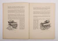 PHANTOM III: A 1937 printed large size sales brochure for the Rolls-Royce Phantom III, pages ring bound with some fold out pages and tipped-in colour plates, 44 pages - 3