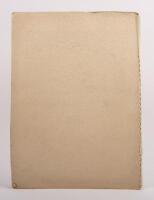 PHANTOM III: A 1937 printed large size sales brochure for the Rolls-Royce Phantom III, pages ring bound with some fold out pages and tipped-in colour plates, 44 pages - 4
