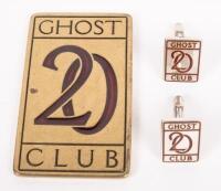 20 GHOST CLUB: Two items related to the Rolls-Royce 20 Ghost Club