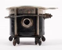 WALTHAM WATCH CO: A c1920 or c1930 Waltham Watch Company (USA) speedometer gauge with drive attachment, lens diameter 8.5cm - 6