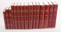 R.R.C.O.A: A collection of 15 hardbound books containing 'Praeclarvm', the periodical published by the Rolls-Royce Owners Club of Australia