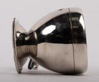 BUTLERS ATLANTIC: A fine restored Butlers Limited Atlantic pillar mount spot lamp&nbsp;with mirror backing, thought to possibly suit early Rolls-Royce or Bentley models, lens diameter approx 10cm - 5