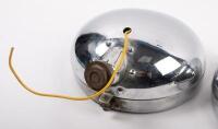NOTEK HEADLAMPS: A pair of original Notek&nbsp;Road Master&nbsp;Headlamps,thought to possibly suit pre-war Bentley & Rolls-Royce models, overall diameter 19.5cm, lens diameter 14.5cm - 3