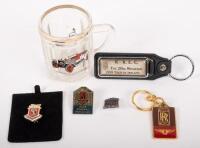 ROLLS-ROYCE: A group of six assorted small Rolls-Royce related items