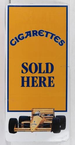 TOBACCO ADVERTISING: A Camel 'Cigarettes SOLD HERE' tin sign