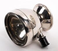 LAMP: A Realite pillar mount spot lamp with mirror backing, thought to suit pre-war cars, lens diameter approx 10cm