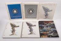 R.R.O.C: A collection of six Directory & Register books published by the Rolls-Royce Owners' Club containing information on Rolls-Royce owners' in the USA and also worldwide