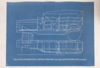 ROLLS-ROYCE: Two reproduced early Rolls-Royce blueprint diagrams