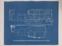 ROLLS-ROYCE: Two reproduced early Rolls-Royce blueprint diagrams - 2