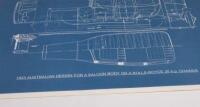 ROLLS-ROYCE: Two reproduced early Rolls-Royce blueprint diagrams - 4