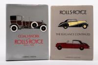ROLLS-ROYCE: Two Rolls-Royce related hardcover books by author Lawrence Dalton