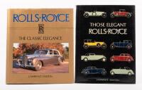 ROLLS-ROYCE: Two Rolls-Royce related hardcover books by author Lawrence Dalton