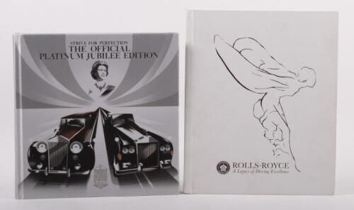 ROLLS-ROYCE: Two hardcover books related to Rolls-Royce club publications