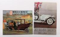 ROLLS-ROYCE: Two hardcover books related to Rolls-Royce